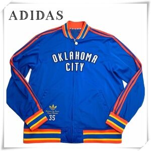 Adidas Rare Oklahoma City Thunder NBA Kevin Durant Zip up Sweat Track Jacket